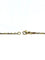 Collier Chaîne en or jaune et blanc 18 carats, maille palmier 58 Facettes