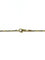 Collier Chaîne en or jaune et blanc 18 carats, maille palmier 58 Facettes