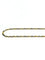 Collier Chaîne en or jaune et blanc 18 carats, maille palmier 58 Facettes