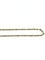Collier Chaîne en or jaune et blanc 18 carats, maille palmier 58 Facettes