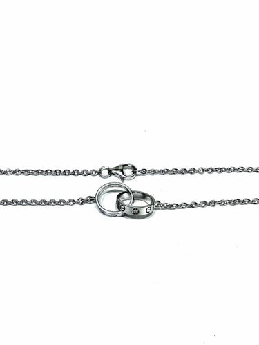 Collier Cartier Love - Collier en or gris 58 Facettes