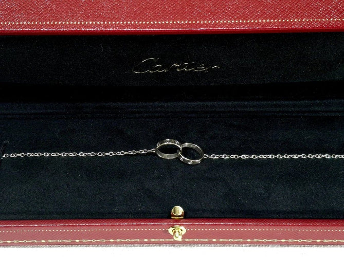 Bracelet Cartier Love - Bracelet en or gris 58 Facettes