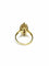 Bague 57 Bague marquise en or jaune avec émeraudes et diamants 58 Facettes