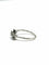 Bague 53.5 Bague en or blanc et diamants taille brillant 58 Facettes