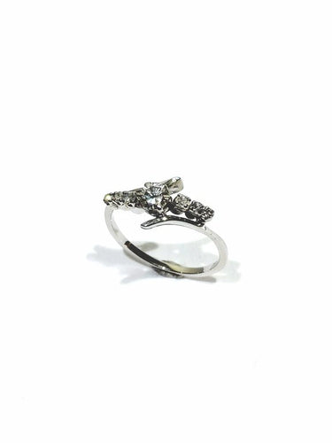 Bague 53.5 Bague en or blanc et diamants 0,36 ct 58 Facettes