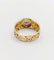 Bague 57 Art nouveau - Bague chevalière en or 18k et platine avec diamant 0,90 ct 58 Facettes A06449