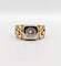 Bague 57 Art nouveau - Bague chevalière en or 18k et platine avec diamant 0,90 ct 58 Facettes A06449