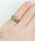 Bague 57 Art nouveau - Bague chevalière en or 18k et platine avec diamant 0,90 ct 58 Facettes A06449
