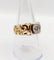 Bague 57 Art nouveau - Bague chevalière en or 18k et platine avec diamant 0,90 ct 58 Facettes A06449