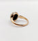 Bague 55 Bague marguerite antique en or rose 18k avec perle et diamants 58 Facettes A06463