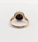 Bague 55 Bague marguerite antique en or rose 18k avec perle et diamants 58 Facettes A06463