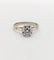Bague 52 Bague solitaire Art déco en or blanc 18k, platine et diamant 0,43 ct 58 Facettes A06462