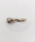 Bague 52 Bague solitaire Art déco en or blanc 18k, platine et diamant 0,43 ct 58 Facettes A06462