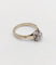 Bague 52 Bague solitaire Art déco en or blanc 18k, platine et diamant 0,43 ct 58 Facettes A06462