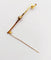 Broche Broche barrette Art déco en or jaune 18k avec pierre rouge 58 Facettes A06478