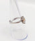 Bague 55 Bague solitaire en or blanc 18k avec diamants taille navette et baguettes 58 Facettes A06479