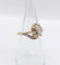 Bague 54.5 Bague tourbillon antique en or 18k et platine, diamants taille ancienne 58 Facettes A06442