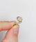 Bague 54.5 Bague tourbillon antique en or 18k et platine, diamants taille ancienne 58 Facettes A06442