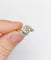 Bague 54.5 Bague tourbillon antique en or 18k et platine, diamants taille ancienne 58 Facettes A06442