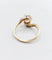 Bague 54.5 Bague tourbillon antique en or 18k et platine, diamants taille ancienne 58 Facettes A06442