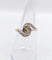 Bague 54.5 Bague tourbillon antique en or 18k et platine, diamants taille ancienne 58 Facettes A06442