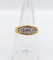 Bague 53 Bague Art déco bombée en or 18k et platine, diamants taille ancienne 58 Facettes A06488