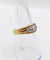 Bague 53 Bague Art déco bombée en or 18k et platine, diamants taille ancienne 58 Facettes A06488