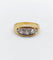 Bague 53 Bague Art déco bombée en or 18k et platine, diamants taille ancienne 58 Facettes A06488