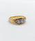 Bague 53 Bague Art déco bombée en or 18k et platine, diamants taille ancienne 58 Facettes A06488