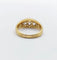 Bague 53 Bague Art déco bombée en or 18k et platine, diamants taille ancienne 58 Facettes A06488