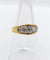 Bague 53 Bague Art déco bombée en or 18k et platine, diamants taille ancienne 58 Facettes A06488