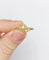 Bague 57.5 Art nouveau - Bague toi et moi en or jaune 18k, perles et diamants 58 Facettes A06498