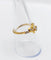 Bague 57.5 Art nouveau - Bague toi et moi en or jaune 18k, perles et diamants 58 Facettes A06498