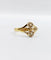 Bague 55.5 Bague toi et moi Art nouveau en or jaune 18k et perles 58 Facettes A06501