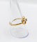 Bague 60 Bague antique en or jaune 18k avec pierre bleue et perles 58 Facettes A06502