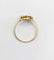 Bague 60 Bague antique en or jaune 18k avec pierre bleue et perles 58 Facettes A06502