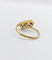 Bague 60 Bague antique en or jaune 18k à pierre bleue et perles 58 Facettes A06503