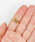 Bague 60 Bague antique en or jaune 18k à pierre bleue et perles 58 Facettes A06503