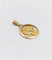 Pendentif Peynet - Pendentif médaille d’amour Les Amoureux en or rose 18k 58 Facettes A06515