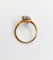 Bague 51 Bague toi et moi victorienne en or rose 18k et diamants taille rose 58 Facettes A06526