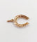 Pendentif Pendentif fer à cheval en or rose 18k et perles 58 Facettes A06579