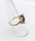 Bague 56 Bague antique en or 18k et platine avec saphir et diamants 58 Facettes A06535
