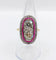 Bague 57 Bague marquise Art déco en or 18k et platine, diamants et rubis 58 Facettes A06578