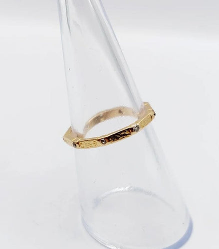 Bague 51.5 Bague alliance américaine Art déco en or 18k et diamants taille ancienne 58 Facettes A06537