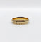 Bague 50.5 Bague alliance jonc à motifs géométriques vintage en or 14k 58 Facettes A06567