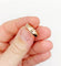 Bague 52 Bague alliance gravée en or rose 18k (vers 1900) 58 Facettes A06566