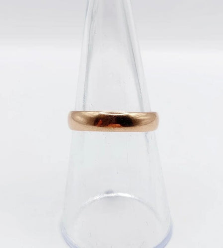 Bague 52 Bague alliance gravée en or rose 18k (vers 1900) 58 Facettes A06566