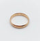 Bague 59 Bague alliance antique gravée en or rose 18k (circa 1900) 58 Facettes A06565