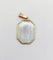 Pendentif Émile Dropsy - Médaille religieuse Art déco en or rose 18k et nacre 58 Facettes A06572