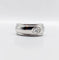Bague 51 Boucheron Axelle - Bague bombée en or blanc 18k et diamant 0,40 ct 58 Facettes A06571